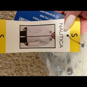 Nautical ladies puffer jacket